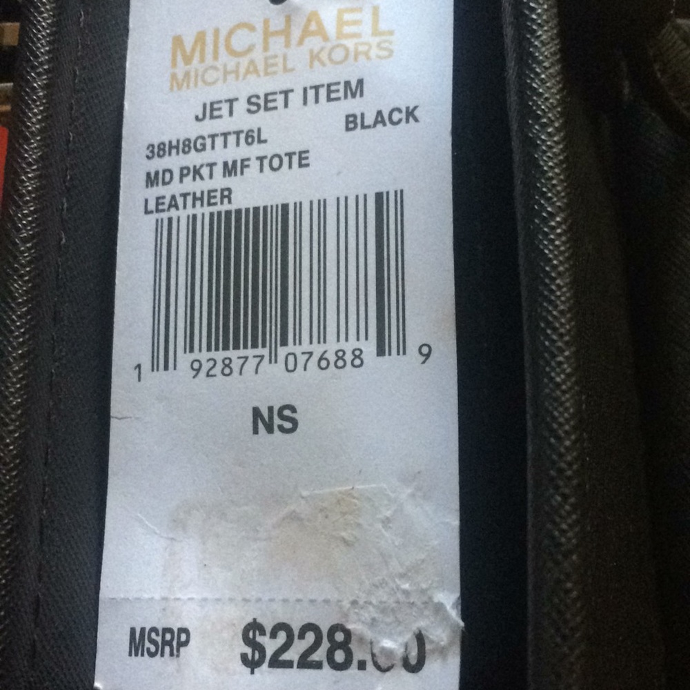 New Michael Kors Jet Set Medium Handbag - Picture 5 of 5